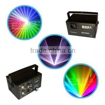 3W weeding laser show stage lighting RGB laser light with SD+Animation fireworks+ high Beam lighting