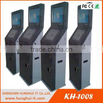 Dual Screen Self-service Payment Terminal with Cash acceptor and Receipt Printer