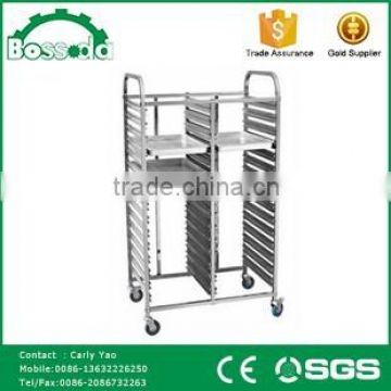 China Manufacturer Pure Stainless Steel Rotary Oven food service trolley prices