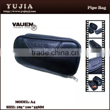 Guangzhou yujia leather smoking pipe bag A4