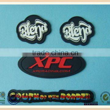 PVC rubber patch for garment accessory