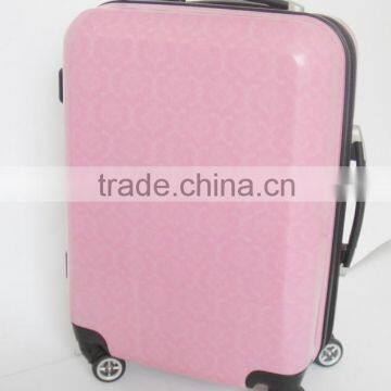 2014 eminent abs trolley luggage for girls, trolley suitcase