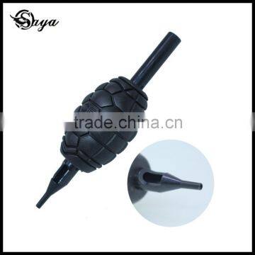 RT 30mm Tattoo Supplies Black Tattoo Grips, Disposable Plastic Tubes