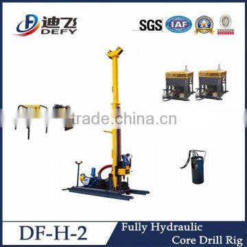 Portable Hydraulic Diamond Core Drill Rig With 1000m Drilling Capacity