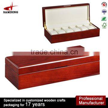 Wrist Watch Display Case / Six-Place Watch Box