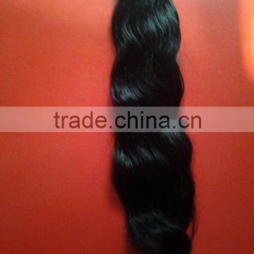 virgin human hair weft