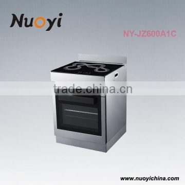 Best selling 60cm free standing 4 burner induction oven electric for home equipment