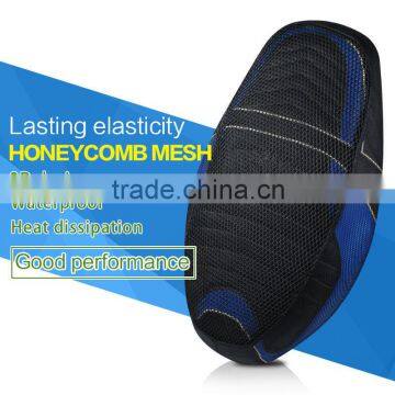 Factory of cheap and good quality wholesale motorcycle accessories 3D air fabrics mesh seat cover