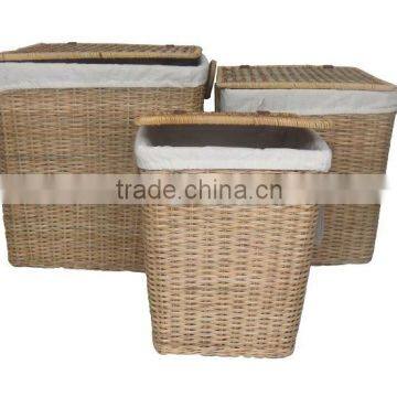 Eco Friendly Rattan Laundry Basket, Rattan Storage Basket photo-4