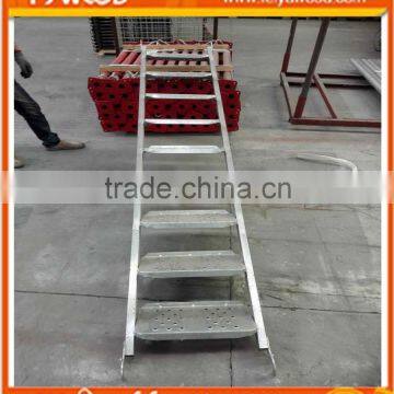 High strength , steel step ladder used in scaffolding