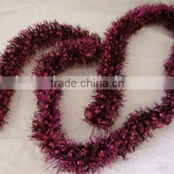 Hot Selling Matte Metallic Wedding Tinsel For Wedding decoration Matte Metallic