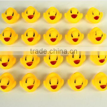 Factory price funny baby bath rubber floating novelty duck