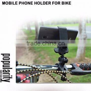 Full 360 degree rotation for Bike Mobile phone Holder magnetic acrylic in stock