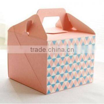 Customize paper hamburger boxes paper food take-out food boxes