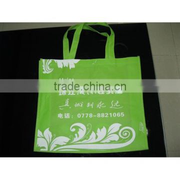 KRAFT and non woven fabric laminated shoppingbag /Can be washed kraft paper bag