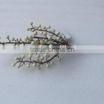 Different Color Christmas Ornamental Plastic Fruit branch