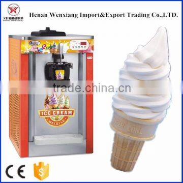 Soft serve ice cream machine for home