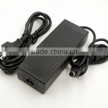 120w PC material 110v ac to 24v 5a dc desk power adapter for laptop cctv