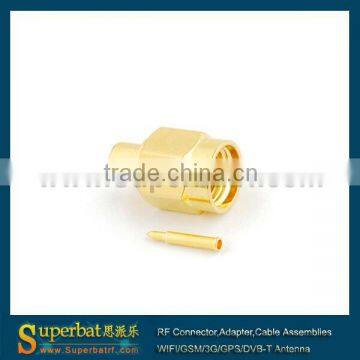 rf coaxial SMA Connector for .141'' Cable RG402