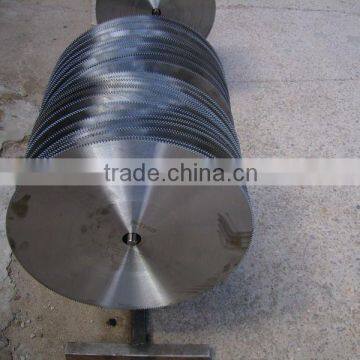 Friction saw blade for iron hot and cold cutting