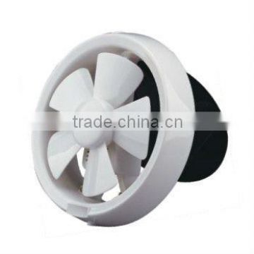 Circular bathroom ventilating fan (Made of PP)