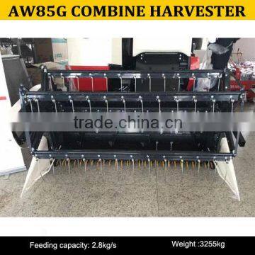 Small wheat combine harvester rice combine harvester AW85G