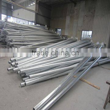 steel pole manufacturer 6m,7m,8m,9m,10m,11m,12m,13m height Q345 steel LED outdoor stadium lamp pole