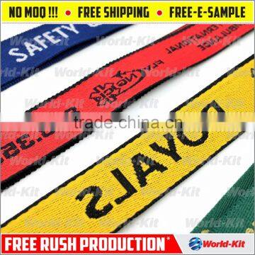 Event&Party Woven Lanyards|Custom Logo Free Sample Woven Lanyards