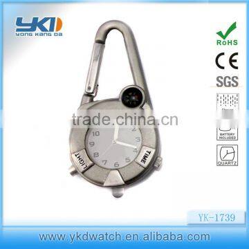 2015 special design hang watch with quartz movt for Athletes and mountain climbers