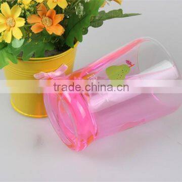 China Factory Unique Shape Borocilicate Tea Coffee Drinking Custom Double Wall Glass Cup For Sale