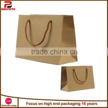 Paper Shopping Bag With 15 Years Experience/bolsa de Papel Ropa/black Matt Laminated Paper Shopping Bags photo-6