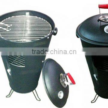 Trash Can BBQ grill bbq garbage bin smoker grill Bucket Barbecue