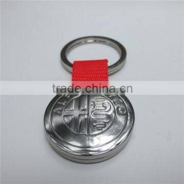 Manufacturer Wholesale Custom Shaped with Car Logo Metal Key Chain Key Ring Keychain