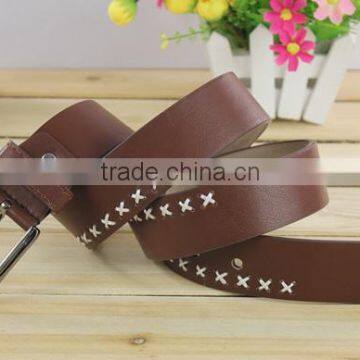 Custom Genuine Leather Belts With Your Color and Company Logo