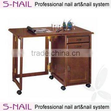 HOT-selling nail table, nail table with vacuum, salon beauty manicure nail table