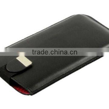 Genuine Natural Leather Cover Sleeve Case Pouch for Samsung Galaxy S6 Edge