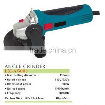 quality electric angle grinder 4.5" 115mm 500w