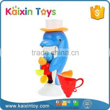 Lovely Dolphin Design Plastic Baby Bath Toys