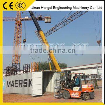 erect inner climbing building tower crane