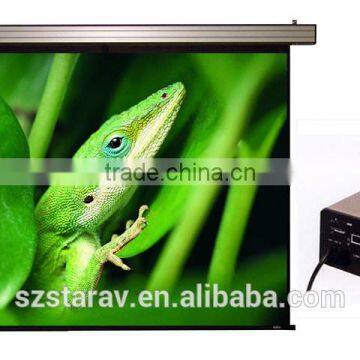 Best popular Motorized Electric Projection Screen for sale, 100-Inch, 4:3 Display