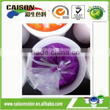 one bath dyeing pigment paste no need for cationic pretreatment