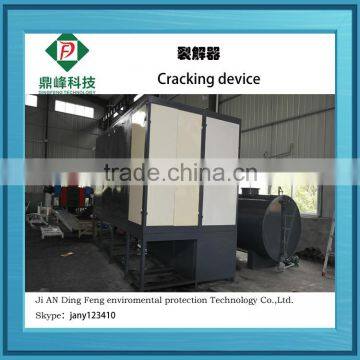 jiangxi Dingfeng Brand pyrolysis waste tyre to oil machine with ISO