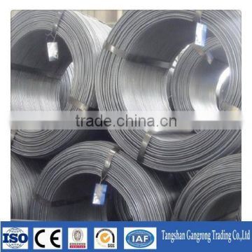 alloy type 6mm/8mm screw thread steel rebar in coil