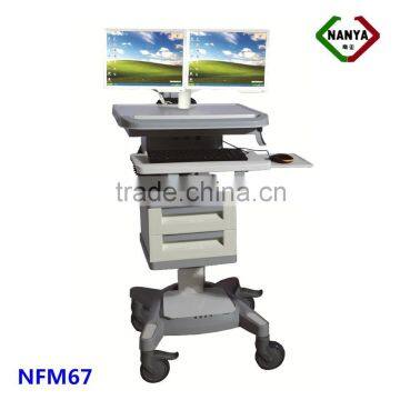 NFM67 Hospital Monitor Trolley