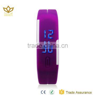 Custom made watch rubber band led watch couple lover wrist watch