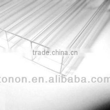 4mm,6mm,8mm clear polycarbonate sheet PC74 polycarbonate hollow sheet