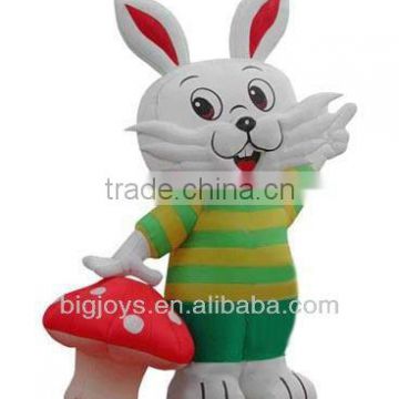 rabbit inflatable toy,cute inflatable advertising