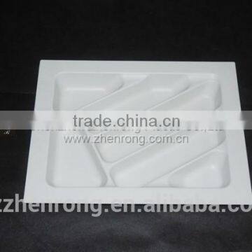 Plastic vacuum forming comestic tray