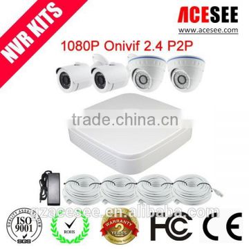 ACESEE HDMI Video Security DIY POE IP Camera NVR Kit