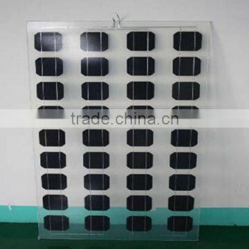 Best price Double glass semi transparency solar panel For Buildings FR-S184